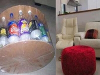 SodaHead Plastic Bottle Stool